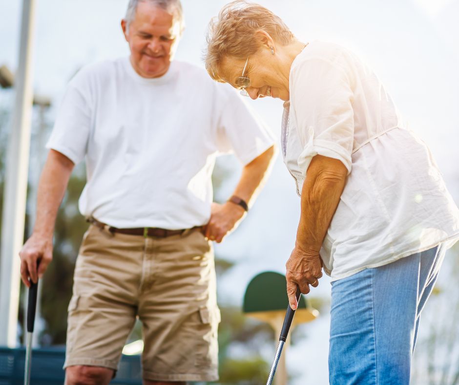 Health Benefits of Golf: Strength & Balance Benefits for Seniors Golfers