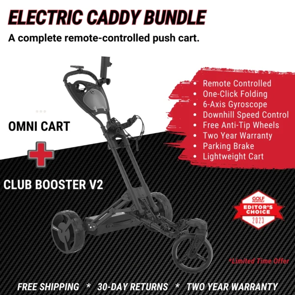 Club Booster V2 + Omni Cart by Alphard Golf