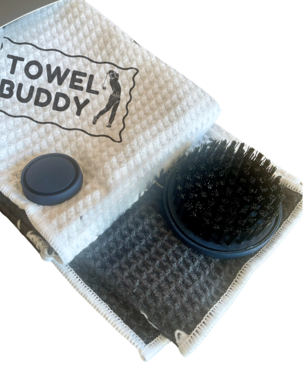 TOWEL BUDDY with Built-In Brush 40" x 17" BIG!