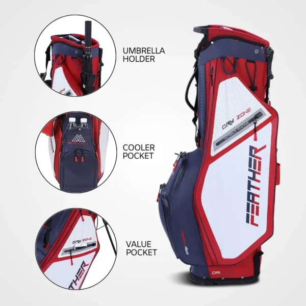 BIG MAX Dri Lite Feather Stand Golf Bag - Image 2