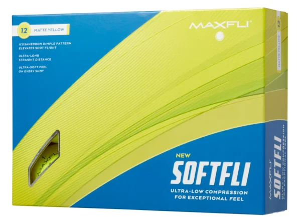 Maxfli 2023 Softfli Matte Golf Balls | Easy Launch + Soft Feel
