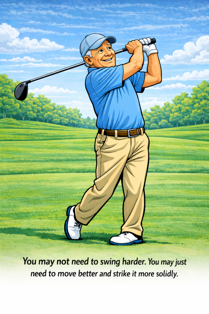 losing distance after 60