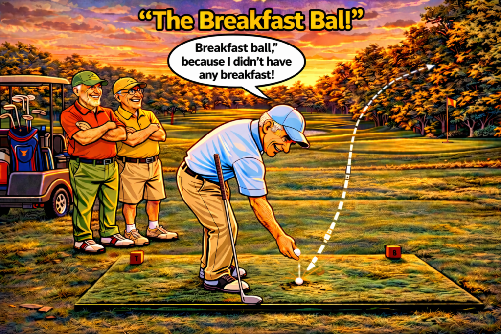 Senior Golfer Humor Series